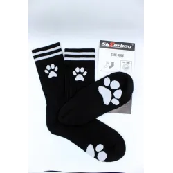 Sk8erboy Chaussettes noires Sk8erboy Puppy Socks